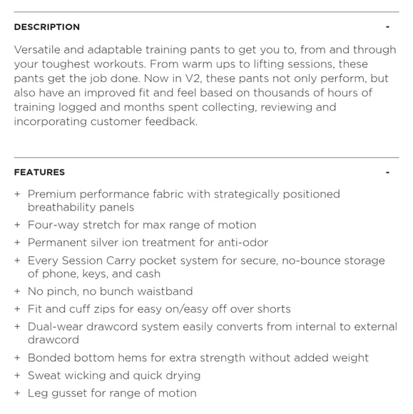 Ten Thousand Interval Pants - Picture 5 of 5